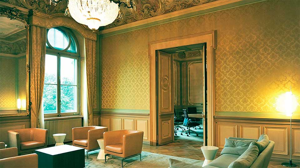 «Salon du President», eines der Zimmer des Bundesrats | (c) Portal der Schweizer Regierung